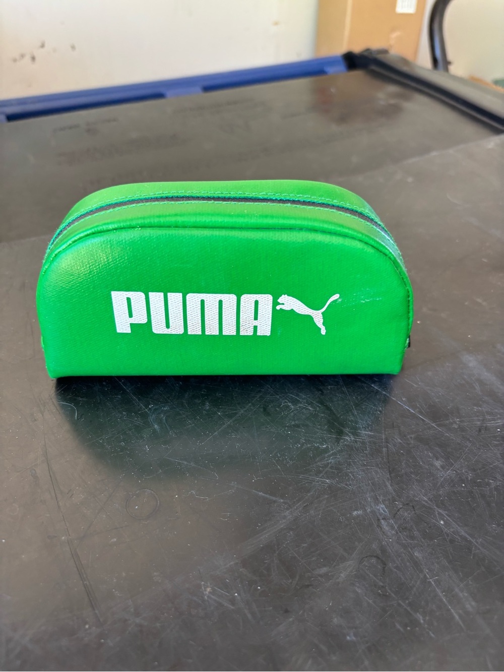 PUMA Green Zip Pouch or Glass Case